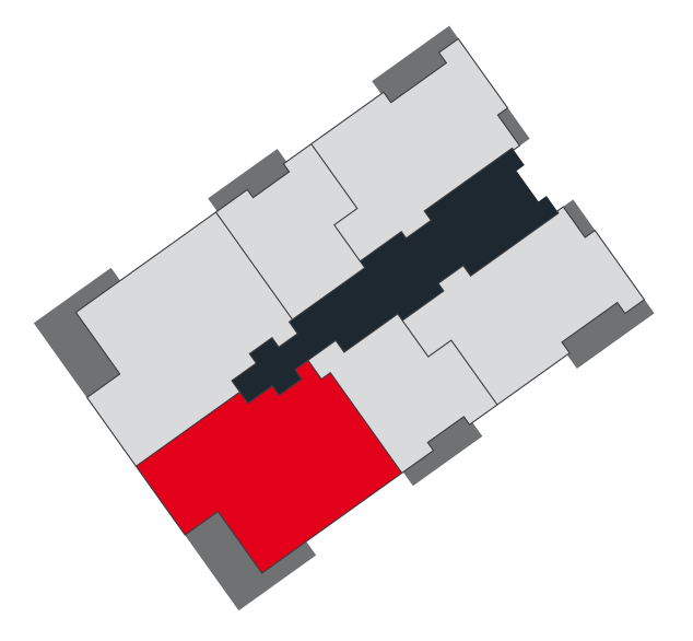 Apartamento tres habitaciones